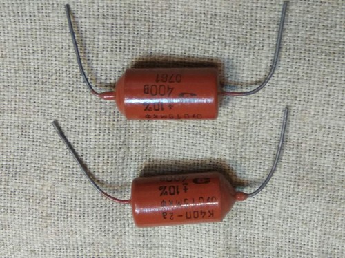 K40P-2 0.015-0.022-0.047 uF 400V PIO Paper-in-Oil Audio Capacitors, NOS ,Tested - Picture 13 of 45