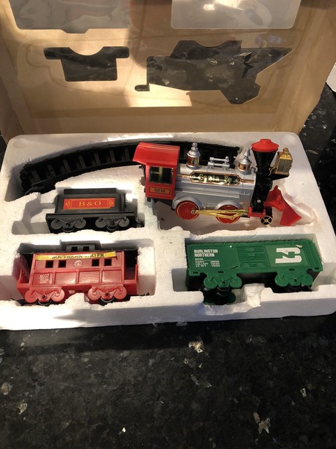 train set that smokes