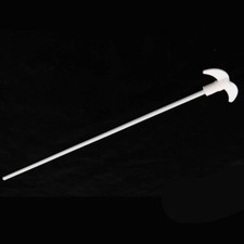 450mm PTFE Mixer Stirrer Shaft w/Foldable Paddle Blade (90mm) Stirring Rod 