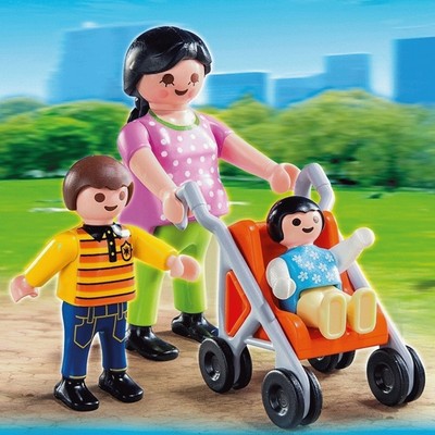 playmobil baby stroller