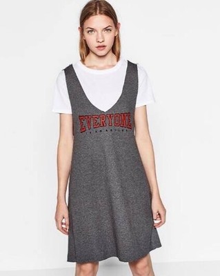 zara t shirt dress