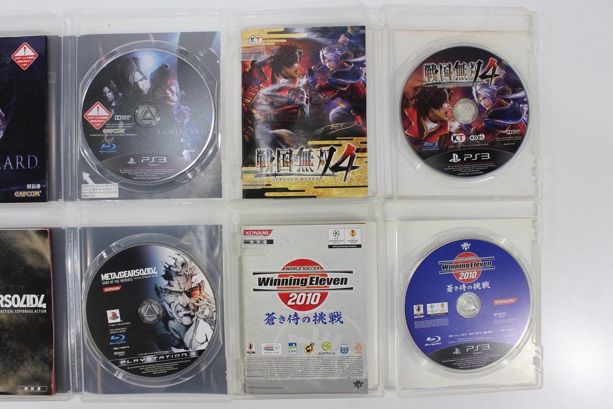 Lot of 6 Grand Theft Auto V 5 Biohazard 6 Metal Gear Solid V Golf