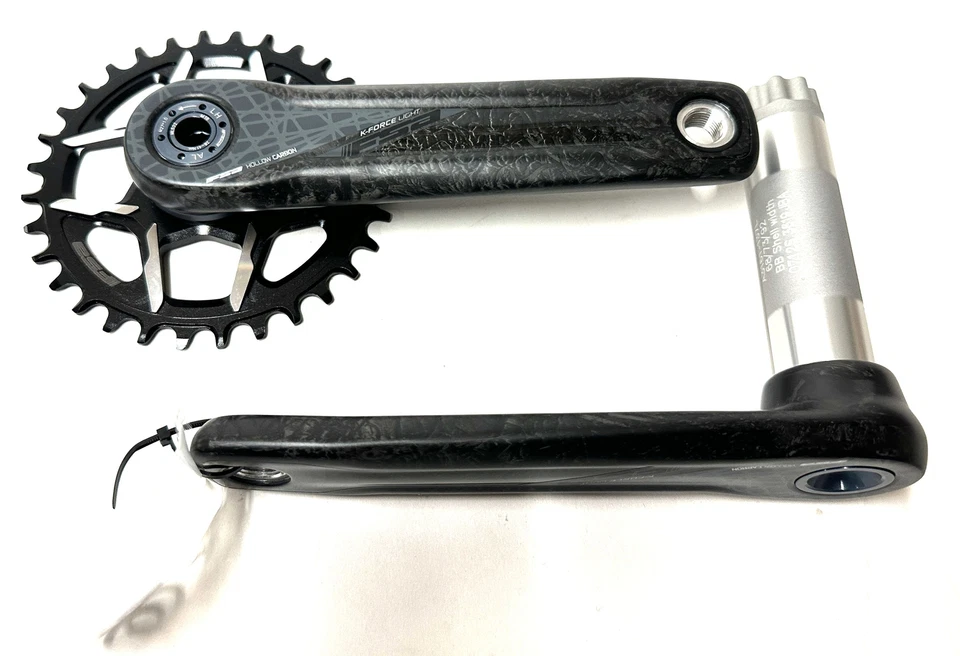 Pedivela de carbono FSA K-Force Light modular 1X 32 dentes BB392EVO 11spd 175mm NOVA - Imagem 2 de 4