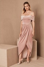 New BHLDN Edison Velvet Dress Size 2 -Pink