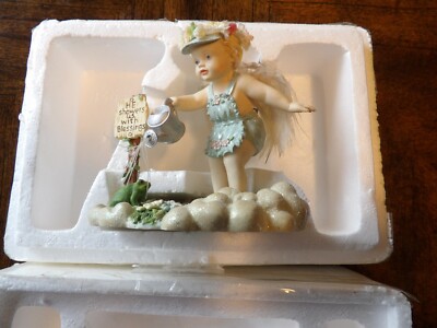 '98 Hamilton Collection ''He Showers Us With Blessings'' Figurine Little Messenger