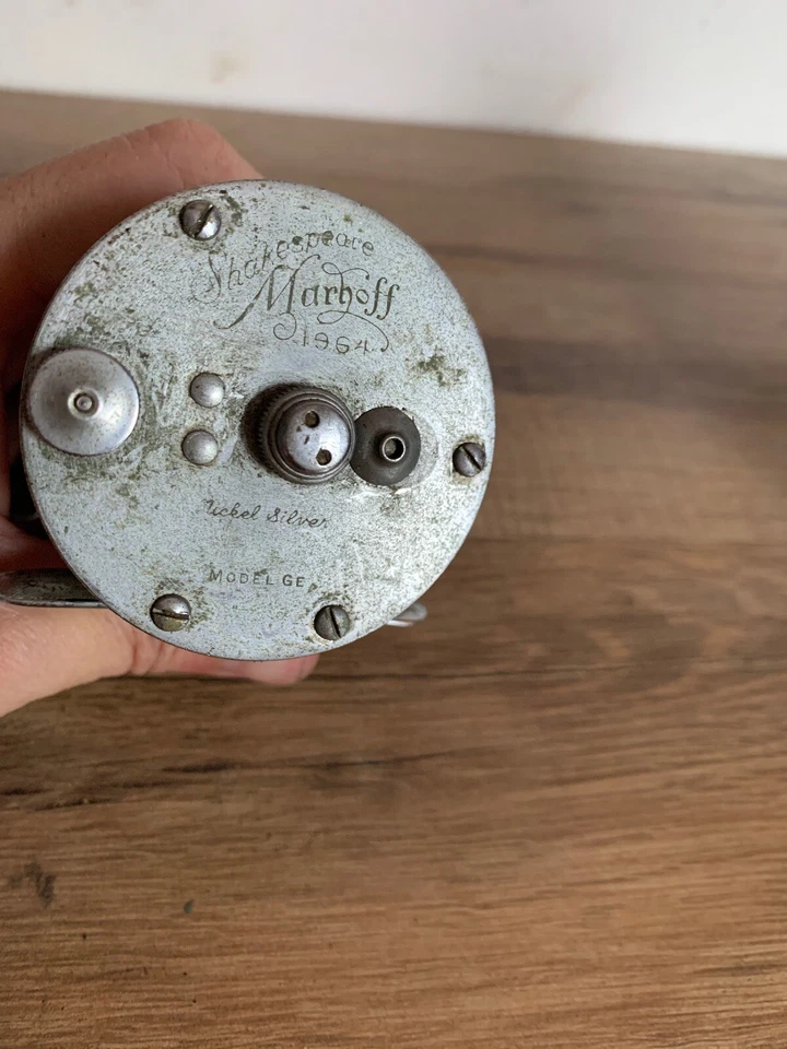 Carrete de pesca vintage Shakespeare Mahoff 1964 modelo GE Foto 3 de 4