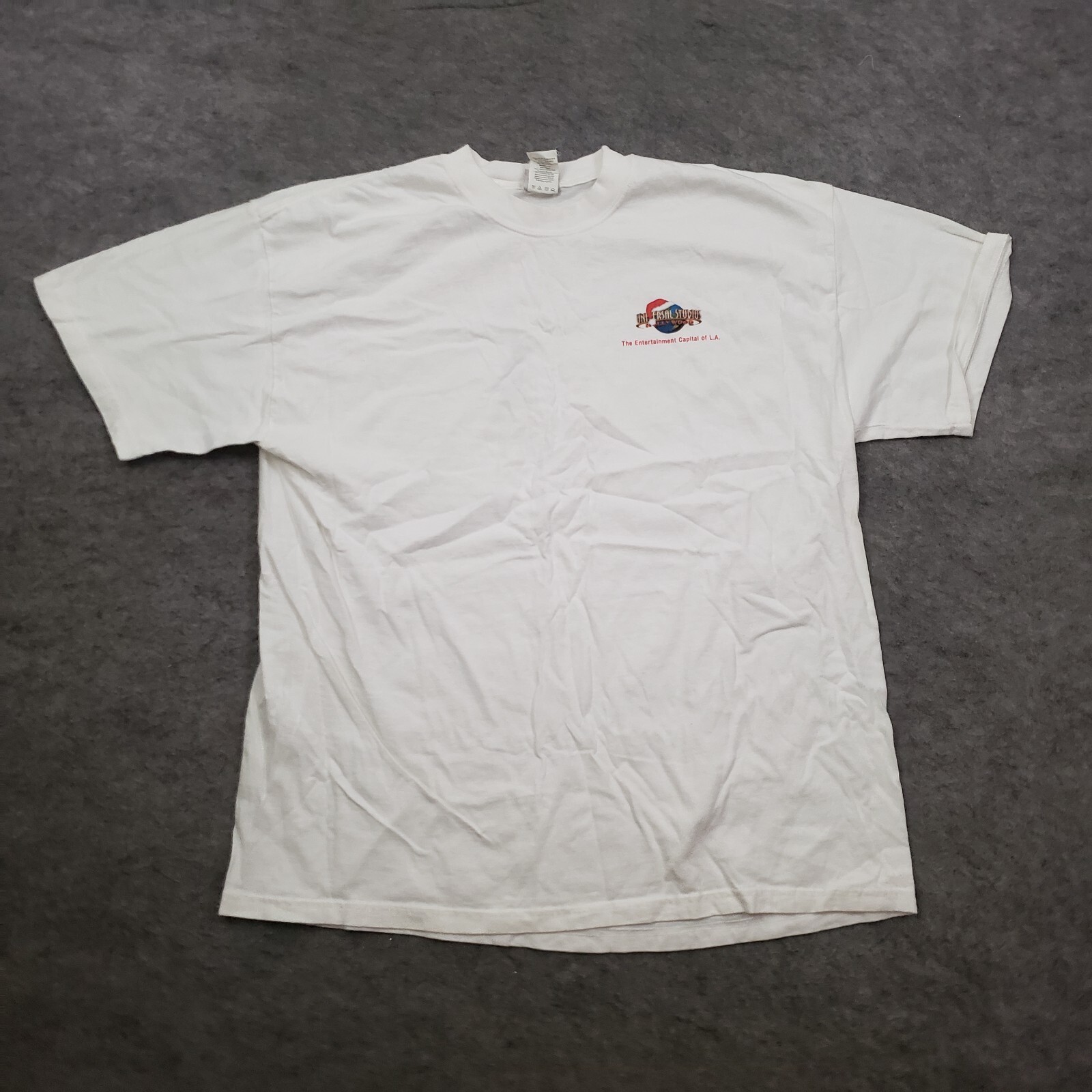 Universal Studios Shirt Mens Extra Large Long Sleeve Xmas Spongebob White Adult