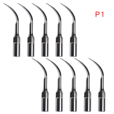 USA 10PCS Dental Ultrasonic Scaler Tip fit EMS Woodpecker Handpiece Cavitron P1
