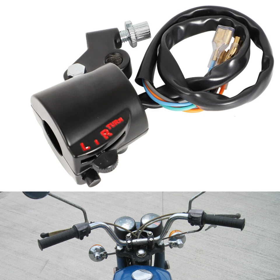 Left Handlebar Horn Turn Signal Switch For Honda CB200, CB350, CB450, CB750 /500 - Image 4 of 4