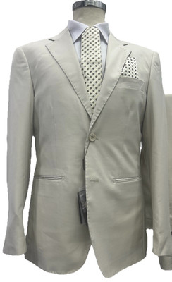 HERREN KLEID MADE IN ITALY HELLBEIGE TASMANIEN 46 48 50 52 54 56 58 FRÜHLING