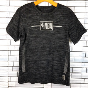 NBA T-Shirt Youth XL (18-20) Black Graphic Print Logo Short Sleeve