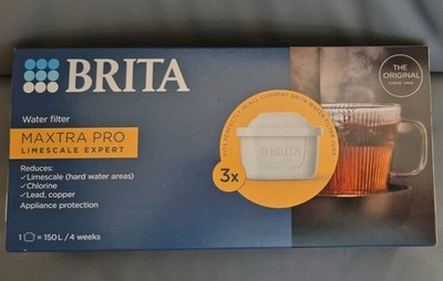 BRITA MAXTRA PRO Limescale Expert Wasserfilterkartusche 3er Pack, Original Refill
