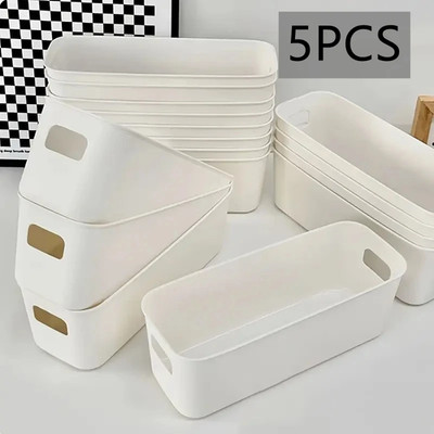 10Pcs Multifunctional Storage Box Durable Large-Capacity Desktop Storage Box Und