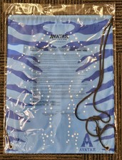 AVATAR Fire And Ash Movie Promo Drawstring Tote Bag Handbag Rare James Cameron  