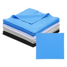 12 x Eyeglass Microfiber Cleaning Cloth 12"x12" 4 Colors