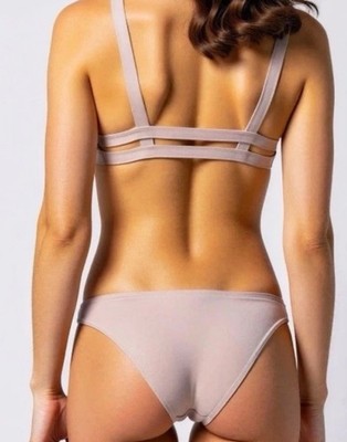 B:) Bikini Set Neutra Bralette & Neutra Hipster Bottom, Mallorca, M
