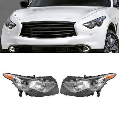 For 09-17 INFINITI FX35 FX50 QX70 Xenon/HID Headlight Headlamps Left/Right New