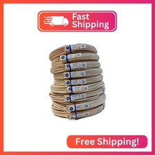 1 Pound Coil of Round Reed for Basket Wicker Weaving, Natural Color, Any Size,