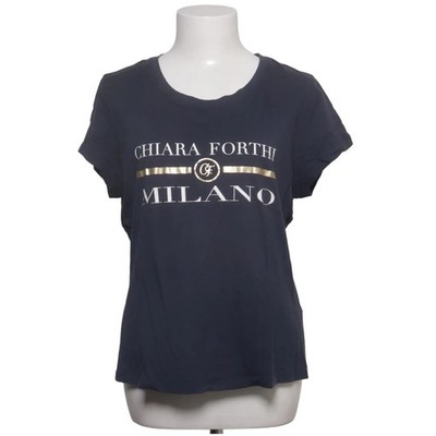 Chiara Forthi, T-shirt, Größe: XL, Blau, Baumwolle/Modal, Print, Damen #sxn