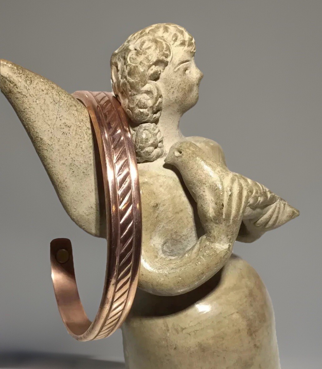 Etched Patterned Solid Copper 5/16” Magnetized Cu… - image 8