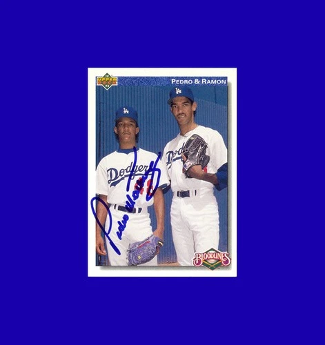 Angel Martinez 1992 Upper Deck Angel Martinez #79 Auto