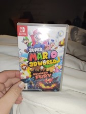 Super Mario 3d WORLD + Bowser's Fury (Nintendo Switch, 2021) Game In Case Tested
