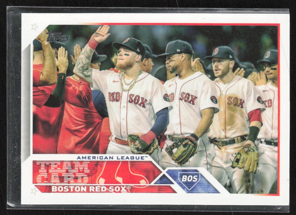 2023 Topps Series 1 Boston Red Sox Base Team Card #273 MLB