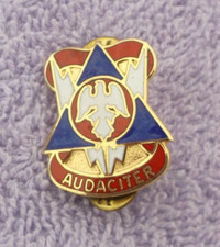 Vintage US Military Audaciter Lapel Pin G-23 Made In USA