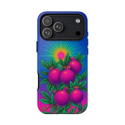 Phone Ink - iPhone | Galaxy | Pixel Case - Radiant Pomegranate Fruit Bloom