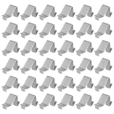  50 Pcs Shelving Hardware Metal Rack Clips Shelf Support Cupboard