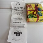 Disney Pixar vintage 1998 MCDONALD’S A BUGS LIFE (lot of 3) watch keychains  — photo 8