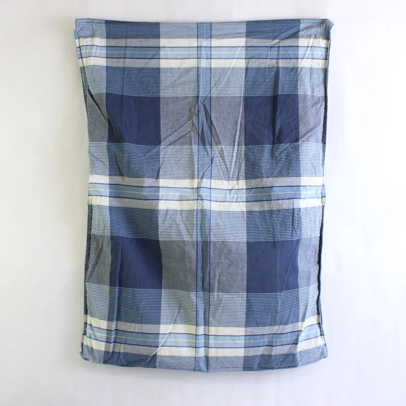 Set of 2 Nautica Cotton Pillow Shams for 26" x 20" Standard Pillow Blue Plaid - Image 4 of 4