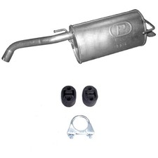 Endschalldämpfer Auspuff für Nissan Micra III K12 Note 1.5 dCi NEU+Zubehör