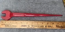 Armstrong 5/8" Open End Spud Wrench 32-520  USA Ironworker Offset metal Tool