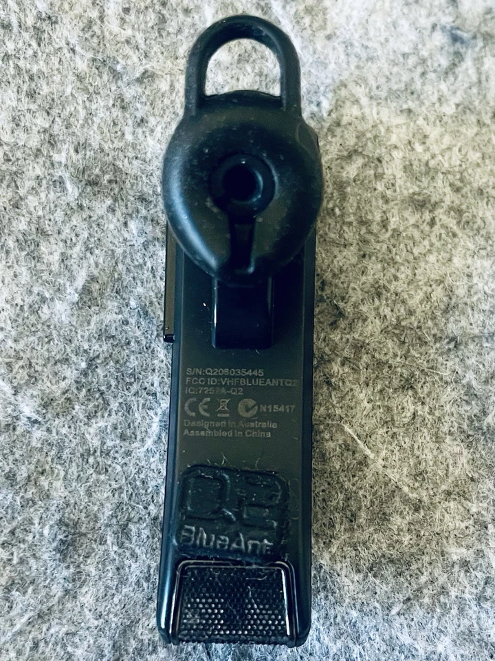 BlueAnt Blue Ant Q2 Bluetooth Headset Headphone Earpiece (Pre-Owned) - Image 4 of 4