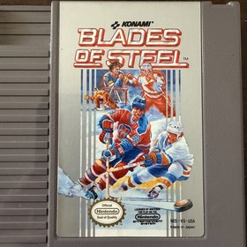 Blades of Steel NES Nintendo Entertainment System 1988 CART ONLY AUTHENTIC