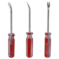 Bonsicoky 3 Pcs Tack Lifter Nail Puller, Elbow Head V Tip Nail Staple Rivet T...