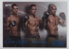 2024 Topps Gold Label UFC Time Lapse Blue /99 Charles Oliveira #TL-2