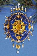 Design Works Crafts Satin Ornament Kit with Fully Various, Various
