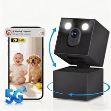 2K surveillance camera, 2.4G/5G, pet/baby monitoring, home security monitoring
