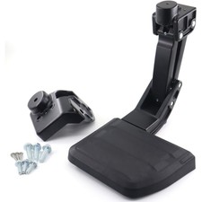 Rear Folding Retractable Truck Bed Step Tailgate Bumper Step Compatible with