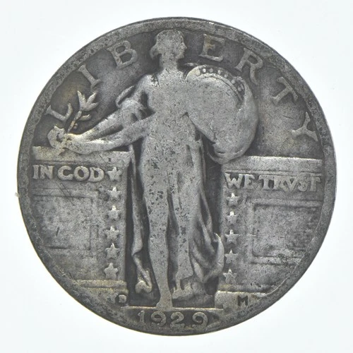 1929-D Standing Liberty Quarter Estate Coin Collection *012