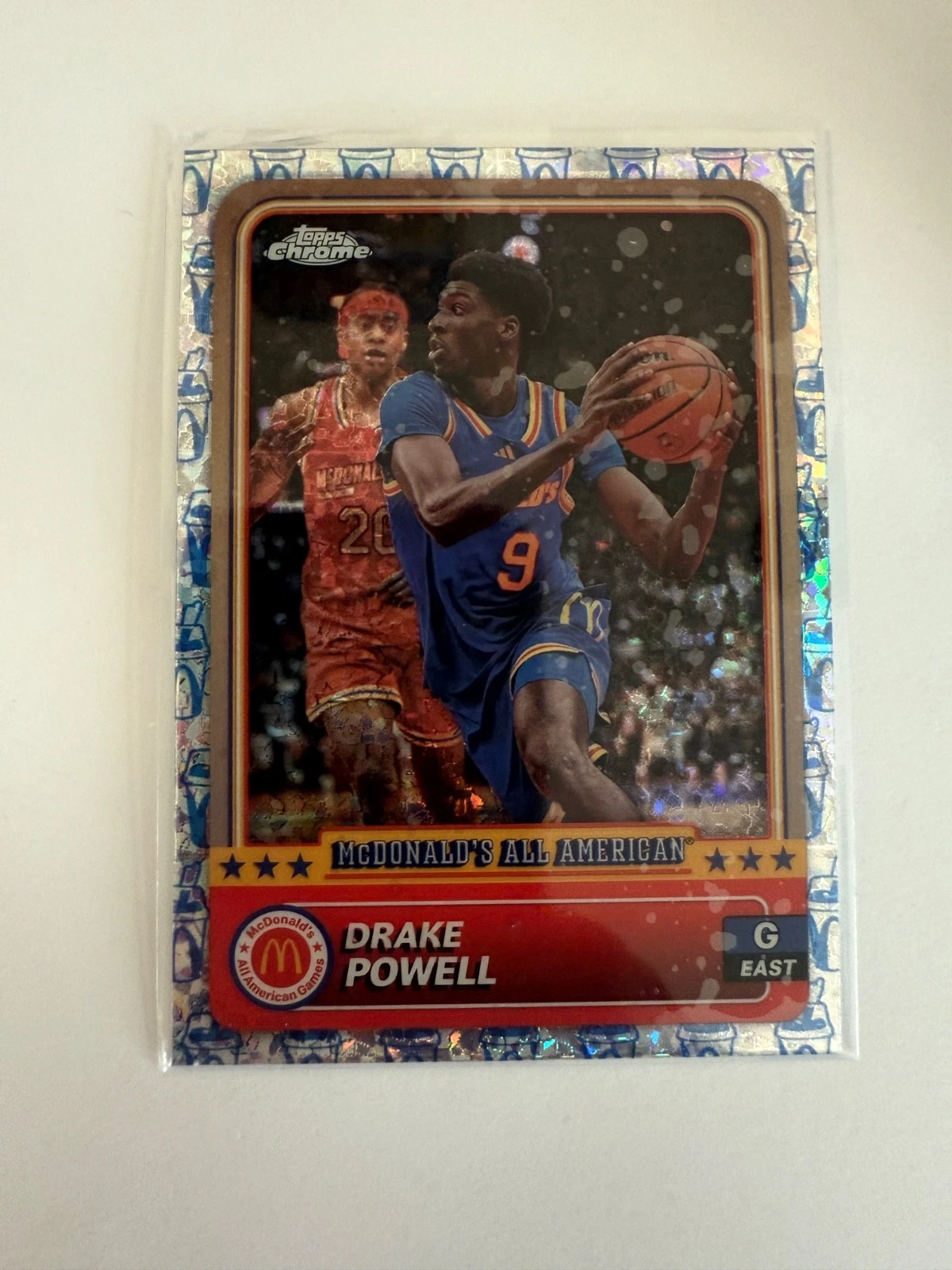 2024-25 Topps Chrome McDonalds McFlurry Drake Powell #31