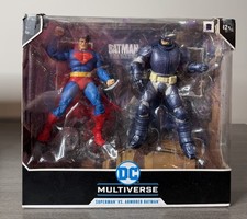 SUPERMAN VS ARMORED BATMAN McFarlane Toys DC Multiverse 7  Action Figure 2 Pack