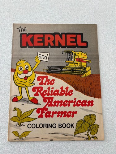 1984 Sperry New Holland Childrens Coloring Book The Reliable American Farmer