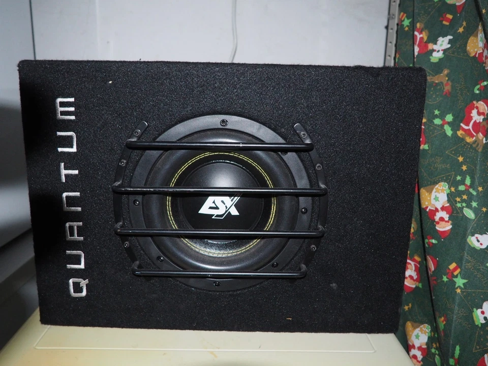 ESX Quantum QSB8 800W Subwoofer + Vibe Powerbox Kompakt 800W - Bild 1 von 4