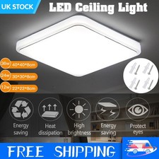 24w Modern Led Ceiling Light Square Panel Down Light Flush Lighting Fixture 30CM