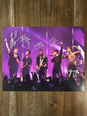  Why Don t We  Full Band Signed 11x14 Photo  Daniel, Jonah, Corbyn, Jack & Zach 