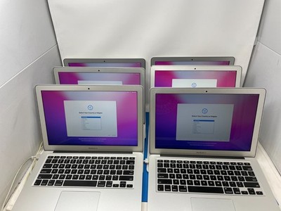 FOR REPAIR: 6 Apple MacBook Air A1466 13.3'' MMGG2LL/A i5-5250U 8GB 256GB SSD