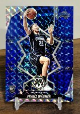 2021-22 PANINI MOSAIC FRANZ WAGNER ROOKIE RC #d/99 BLUE MOSAIC PRIZM